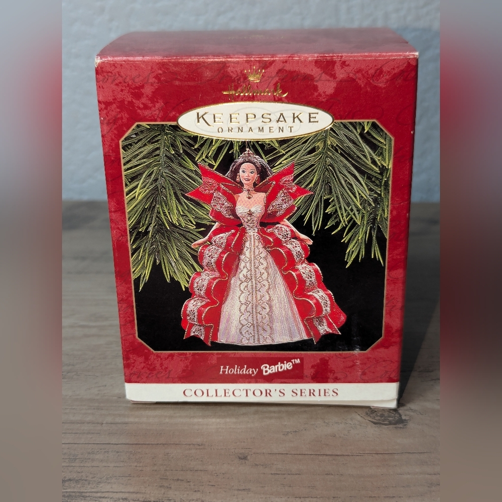 Holiday Barbie Christmas Ornament 1997 5th Hallmark Keepsake